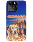 Funda para teléfono personalizada 'Doggos Of Chicago'