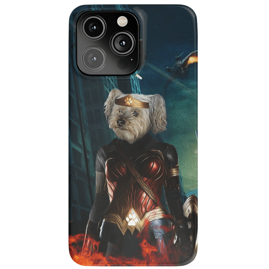 Funda para teléfono personalizada &#39;Wonder Doggette&#39;