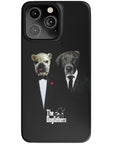 Funda personalizada para teléfono con 2 mascotas 'The Dogfathers'