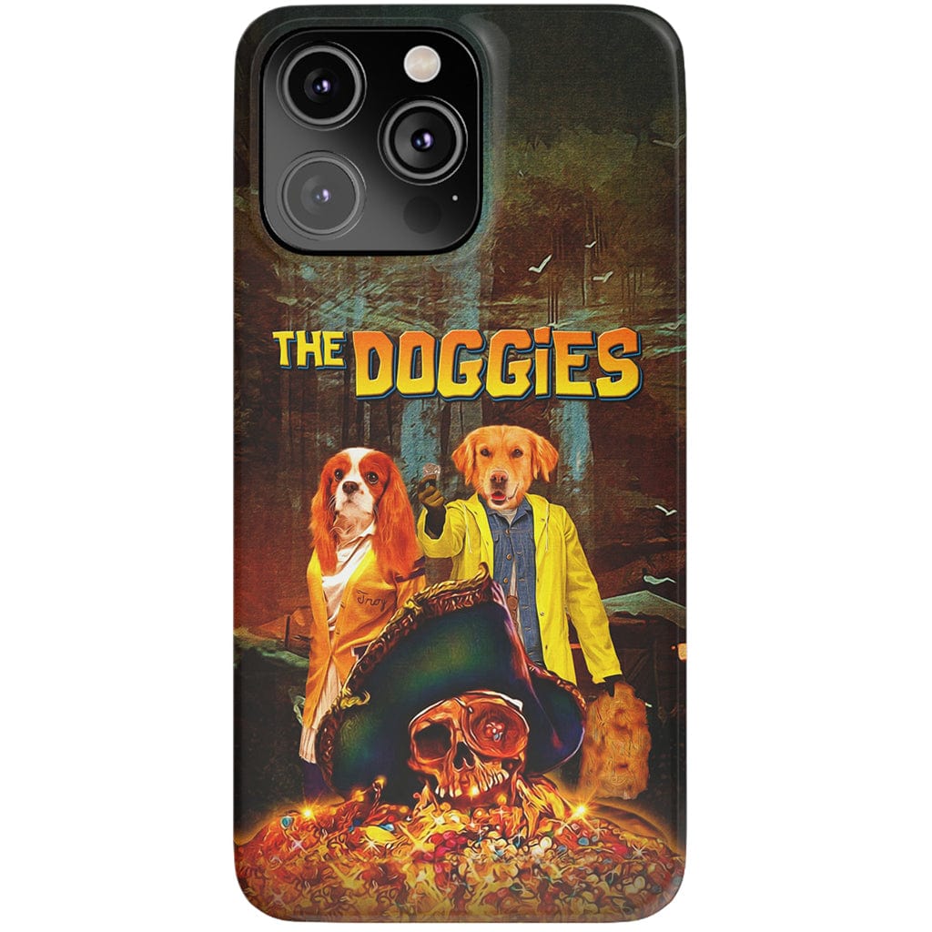 Funda personalizada para teléfono con 2 mascotas &#39;The Doggies&#39;