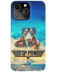 Funda para teléfono personalizada 'Top Paw'