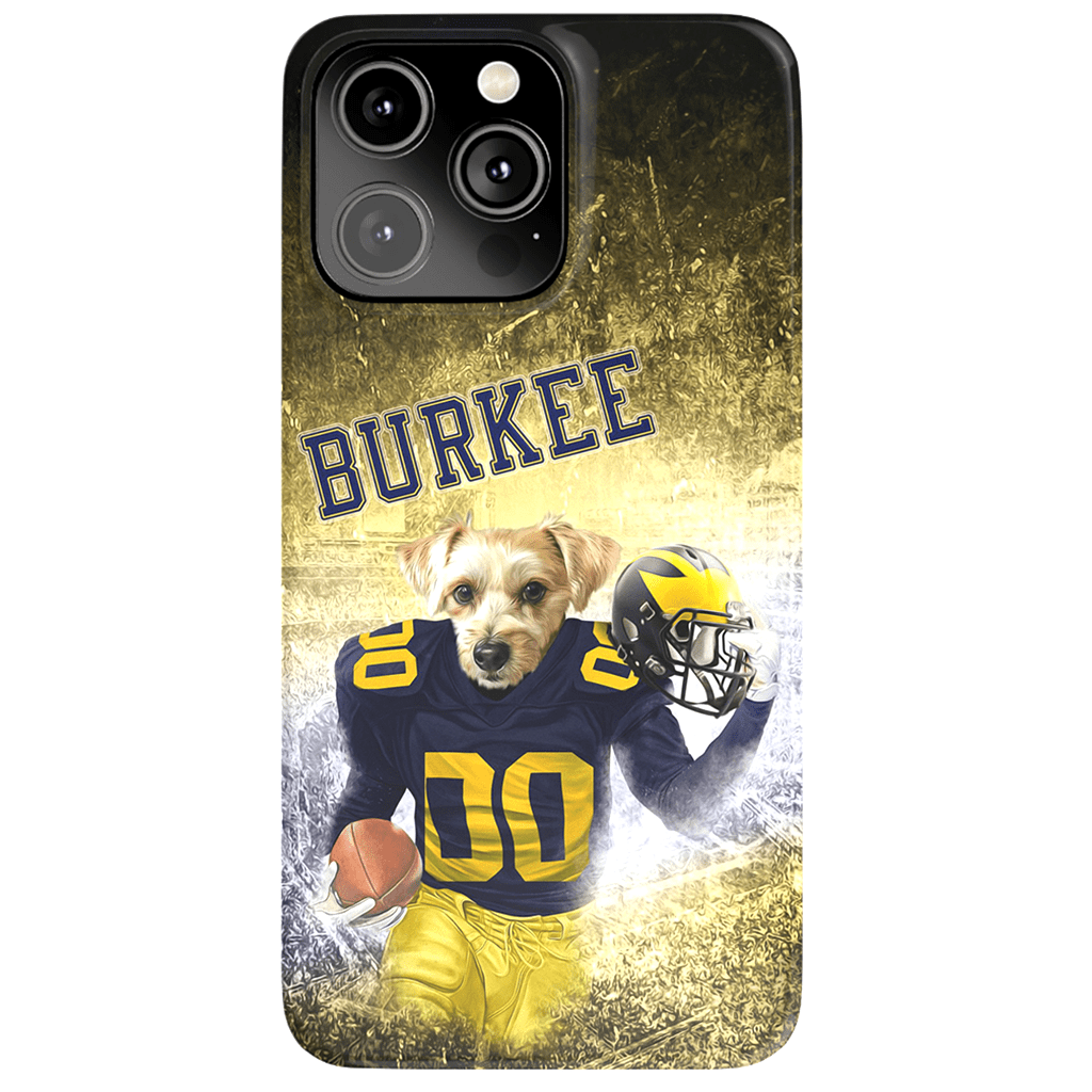 Funda para teléfono personalizada &#39;Michigan Doggos&#39;