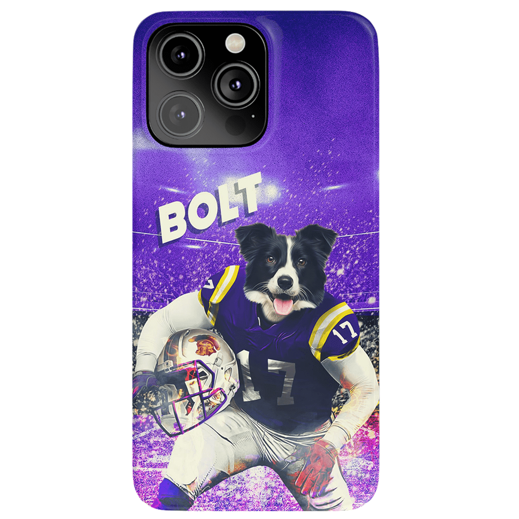 Funda para teléfono personalizada &#39;Louisiana State Doggos&#39;