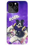 Funda para teléfono personalizada 'Louisiana State Doggos'