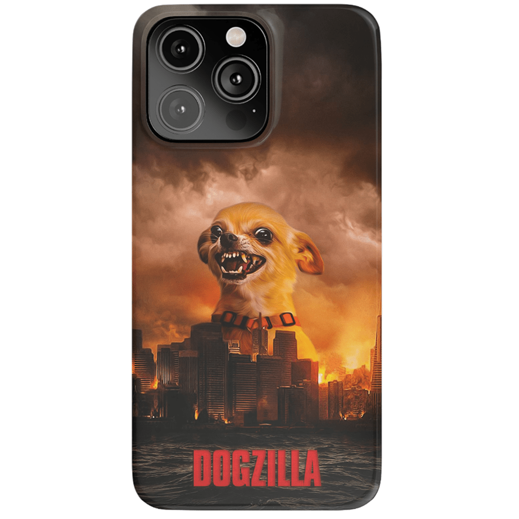 Funda para móvil personalizada &#39;Dogzilla&#39;