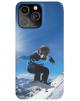 Funda para móvil personalizada 'El snowboarder'