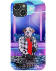 Funda para móvil personalizada 'El DJ masculino'