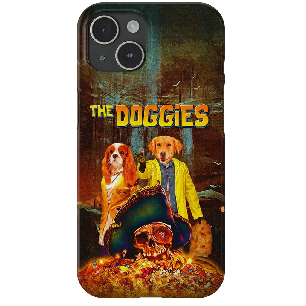 Funda personalizada para teléfono con 2 mascotas &#39;The Doggies&#39;