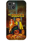 Funda personalizada para teléfono con 2 mascotas 'The Doggies'