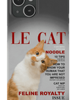 Funda para móvil personalizada 'Le Cat'