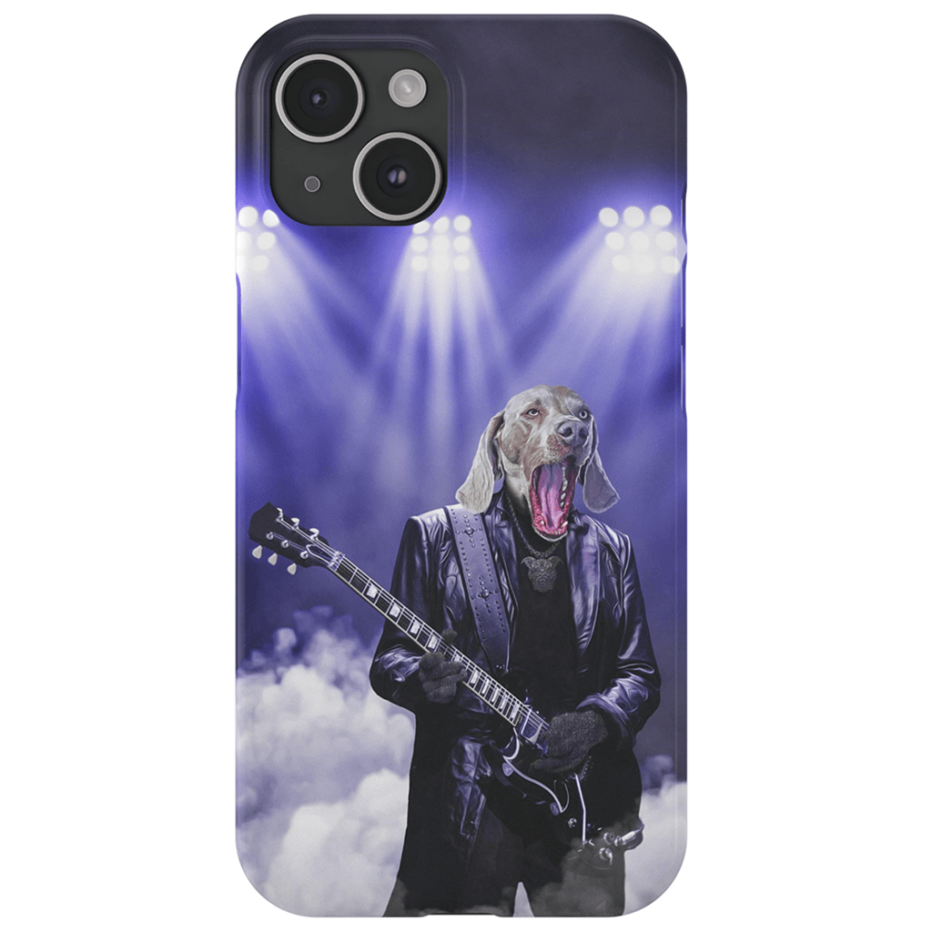 Funda para móvil personalizada &#39;El Rockero&#39;