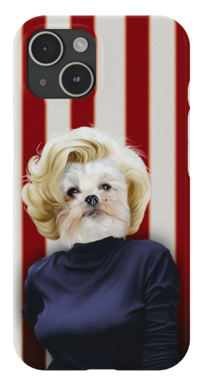 Funda para teléfono personalizada &#39;Marilyn Monpaw&#39;