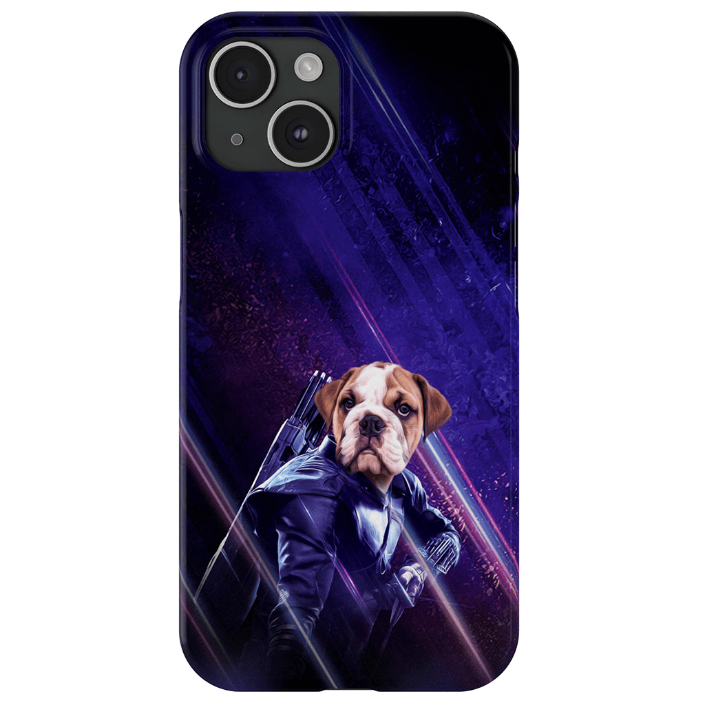 Funda para teléfono personalizada &#39;Hawkeye Doggo&#39;