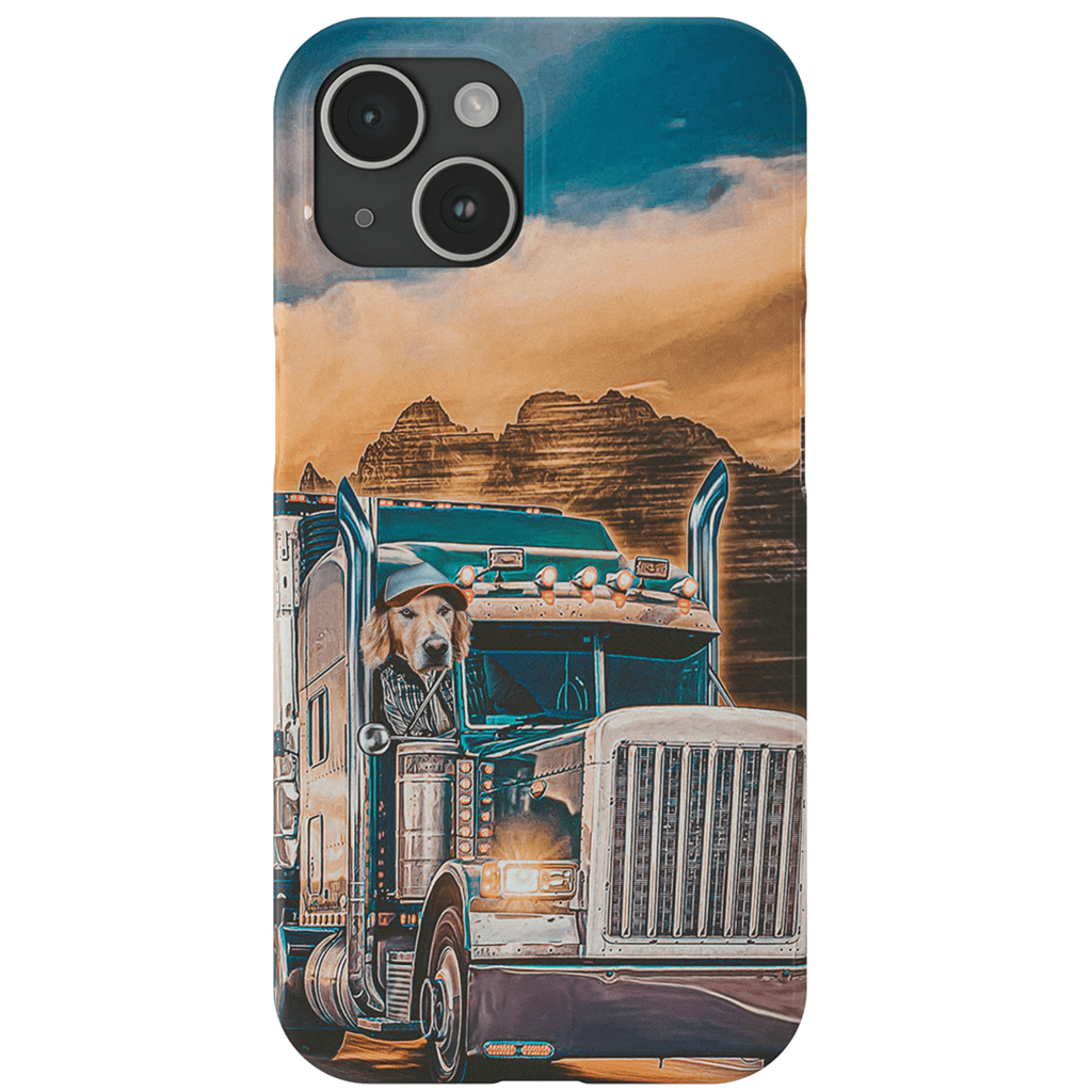 Funda para móvil personalizada &#39;El camionero&#39;