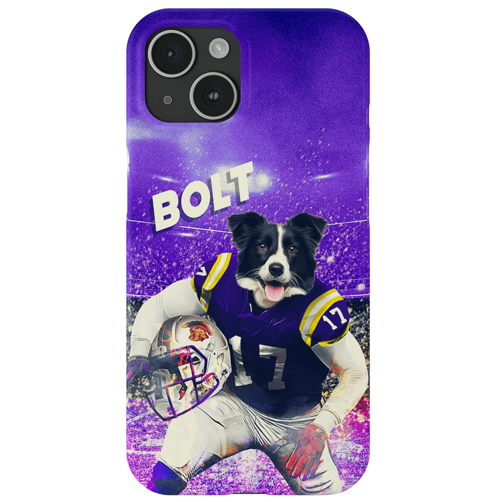 Funda para teléfono personalizada &#39;Louisiana State Doggos&#39;