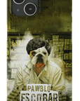 Funda para móvil personalizada 'Pawblo Escobar'