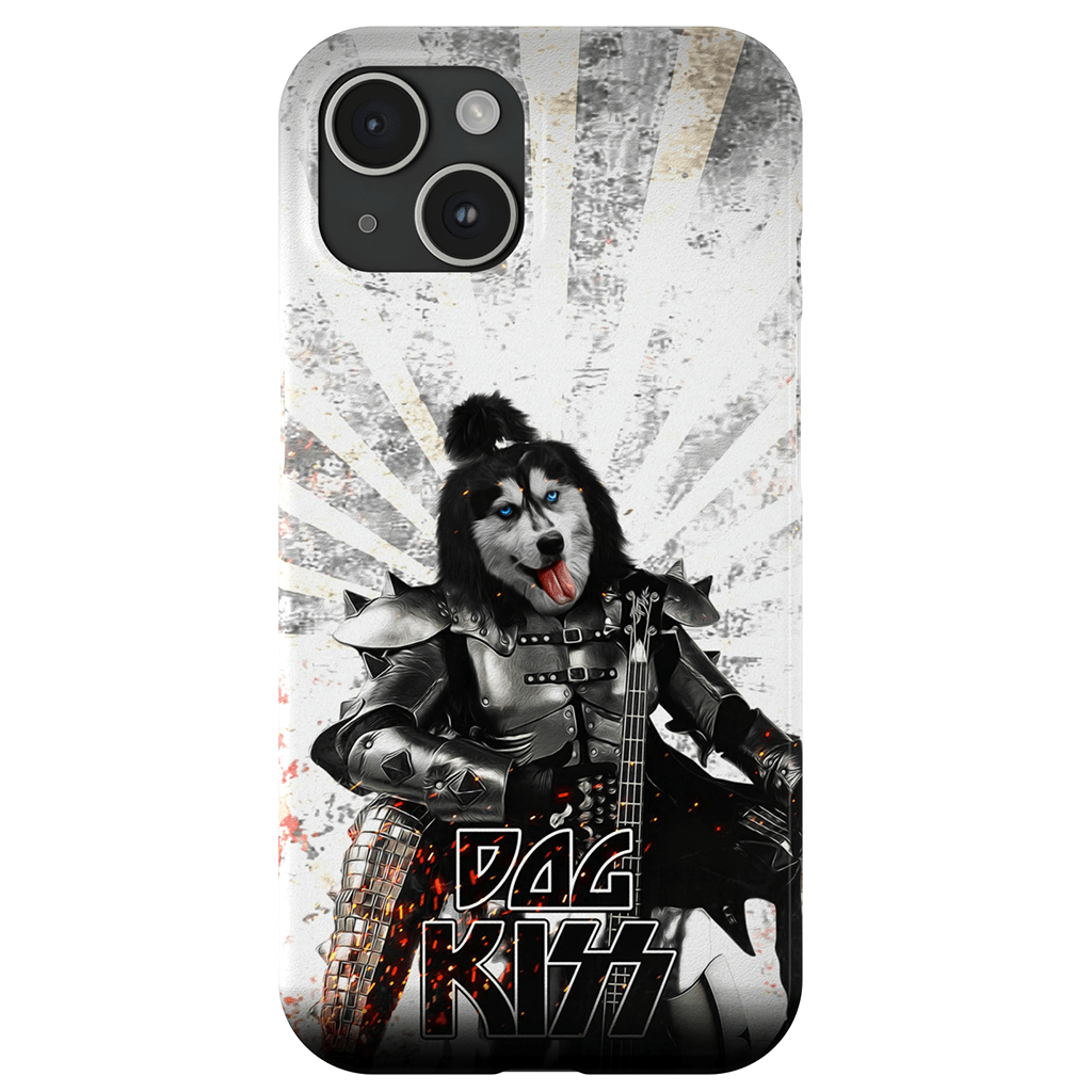 Funda para móvil personalizada &#39;Kiss Doggo&#39;