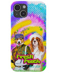 Funda personalizada para teléfono con 2 mascotas 'The Fresh Pooch'