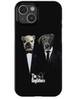 Funda personalizada para teléfono con 2 mascotas 'The Dogfathers'