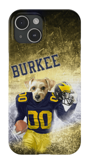 Funda para teléfono personalizada &#39;Michigan Doggos&#39;