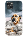 Funda para teléfono personalizada 'Majestic Snowy Mountain'