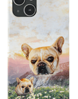 Funda para teléfono personalizada 'Majestic Mountain Valley'