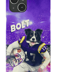 Funda para teléfono personalizada 'Louisiana State Doggos'