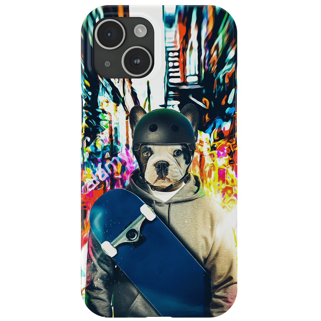 Funda para móvil personalizada &#39;El skater&#39;