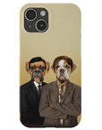 'The Woofice' Funda personalizada para teléfono con 2 mascotas