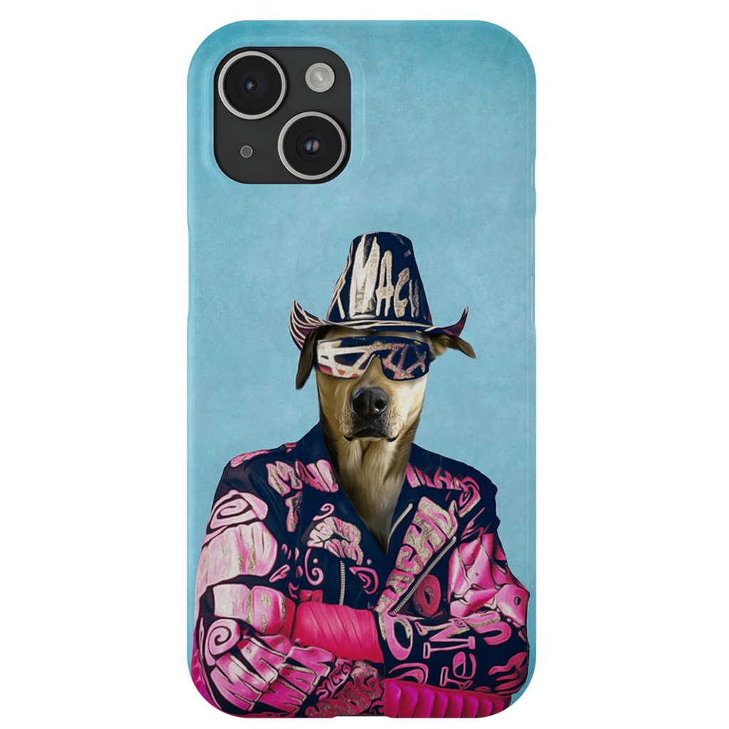 Funda para teléfono personalizada &#39;Macho Man Randy Dogger&#39;