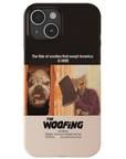 Funda personalizada para teléfono con 2 mascotas 'The Woofing'