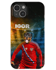 Funda para móvil personalizada 'Russia Doggos Soccer'