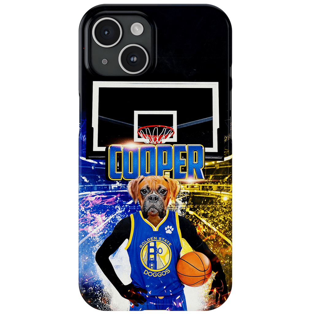 Funda para teléfono personalizada &#39;Golden State Doggos&#39;