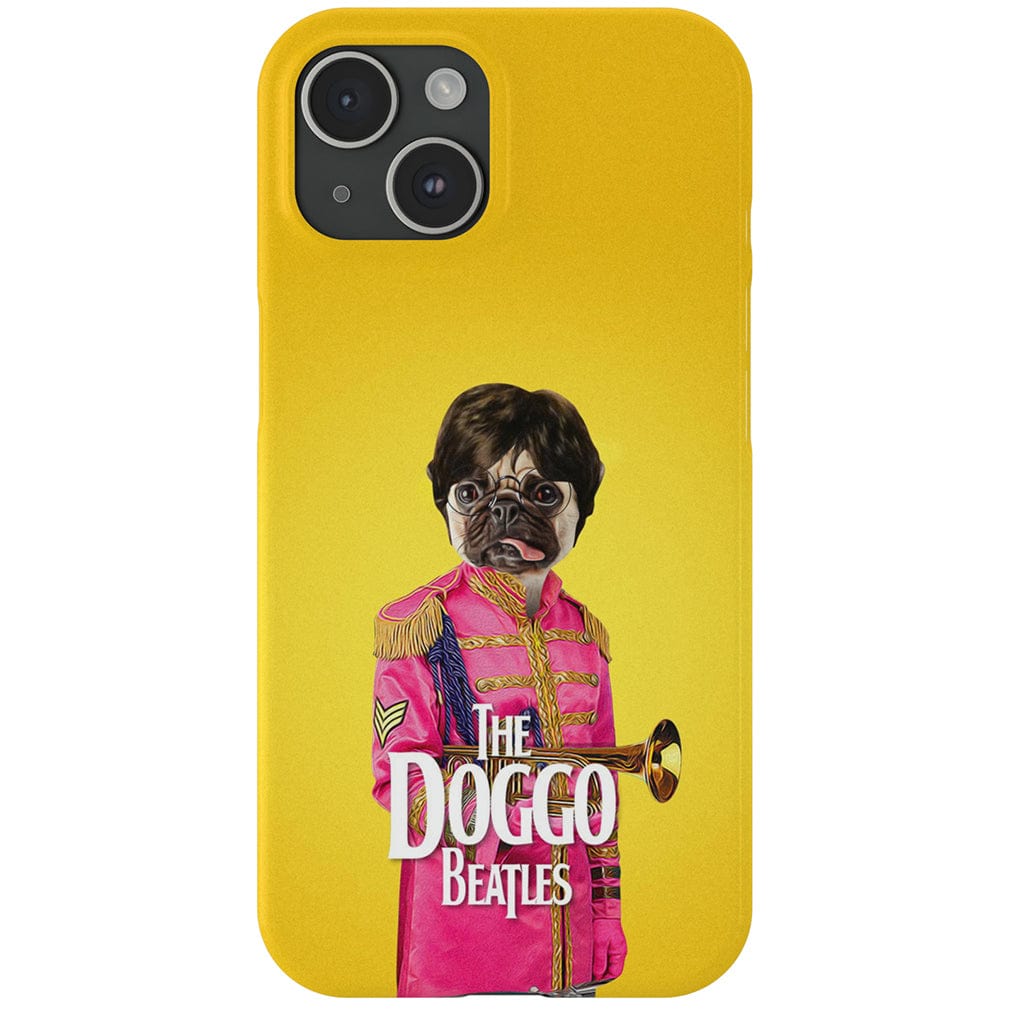 Funda personalizada para teléfono con 2 mascotas &#39;The Doggo Beatles&#39;