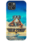 Funda para teléfono personalizada 'Top Paw'