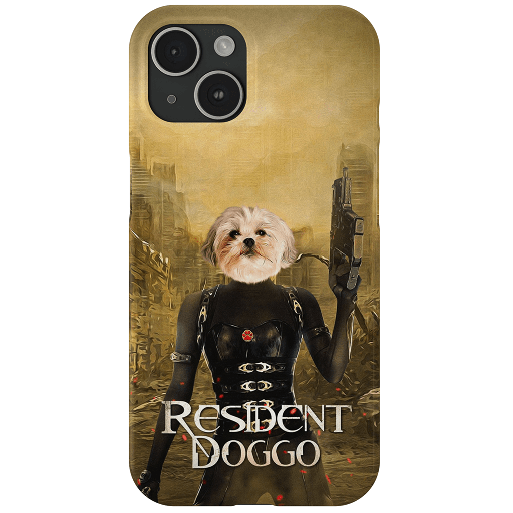 Funda para teléfono personalizada &#39;Resident Doggo&#39;