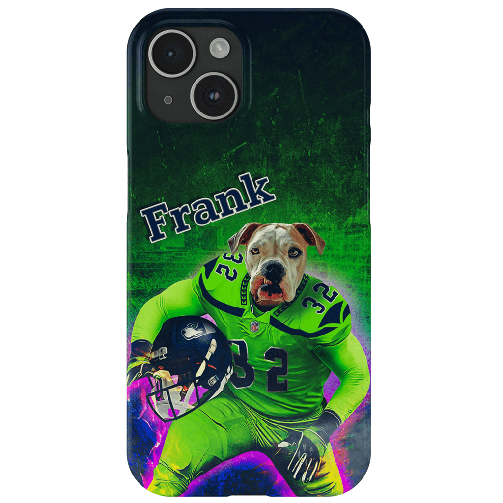 Funda personalizada para teléfono con perro &#39;Seattle Doggos&#39;