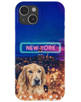 Funda para móvil personalizada 'Doggos de Nueva York'