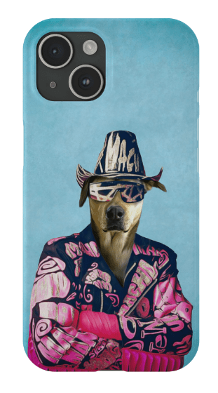 Funda para teléfono personalizada &#39;Macho Man Randy Dogger&#39;