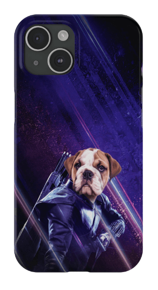 Funda para teléfono personalizada &#39;Hawkeye Doggo&#39;