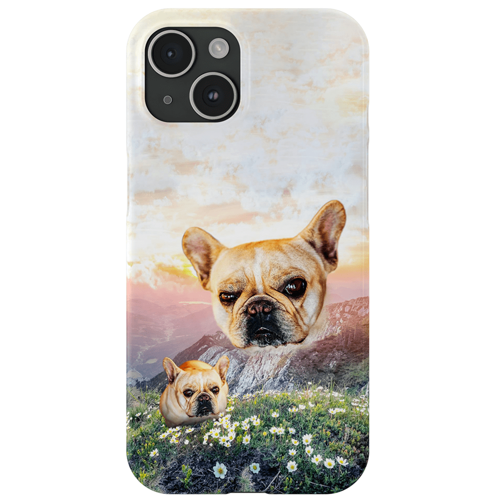 Funda para teléfono personalizada &#39;Majestic Mountain Valley&#39;