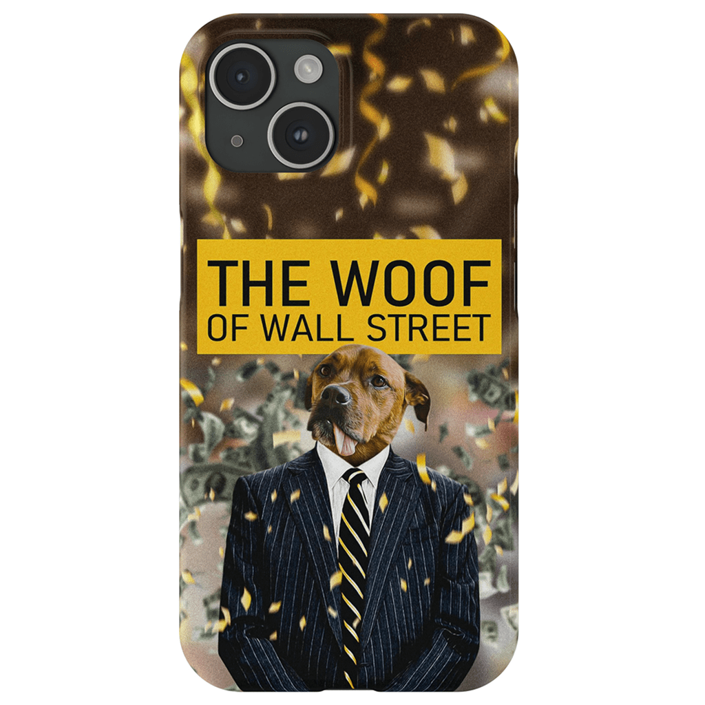 Funda para móvil personalizada &#39;La trama de Wall Street&#39;