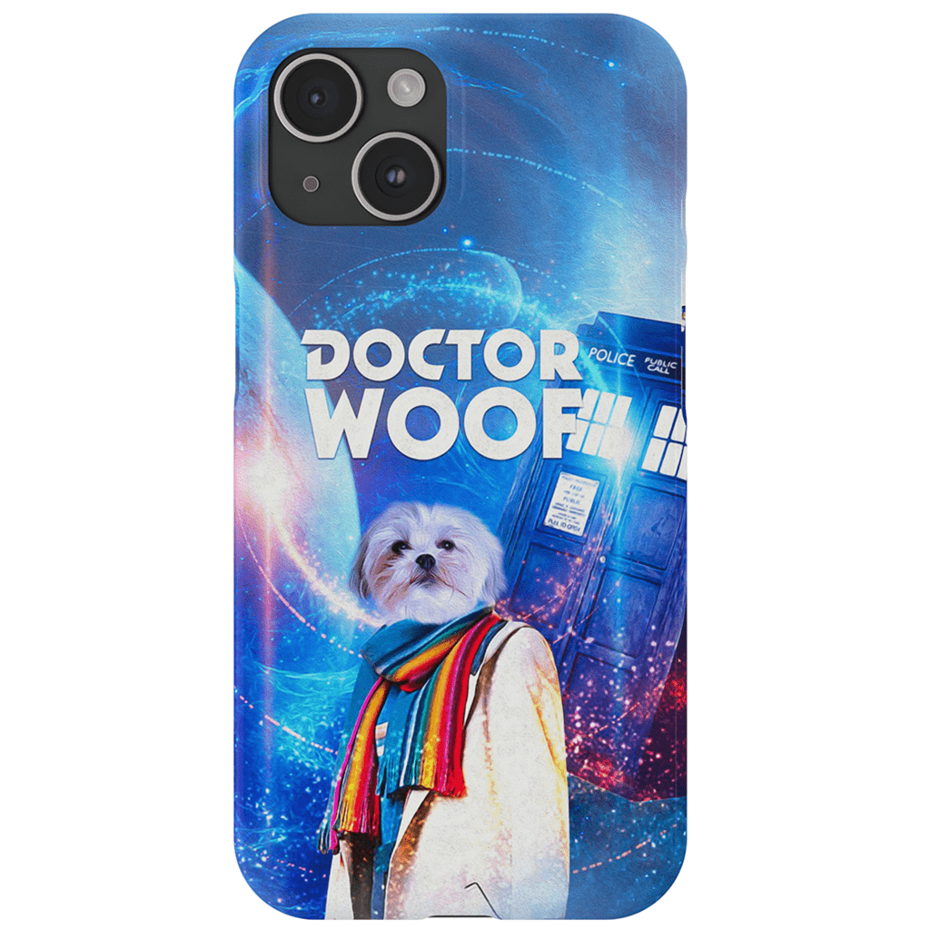 &#39;Dr. Funda de teléfono personalizada Woof (mujer)