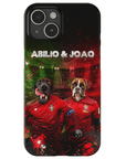 'Portugal Doggos' Funda personalizada para teléfono con 2 mascotas