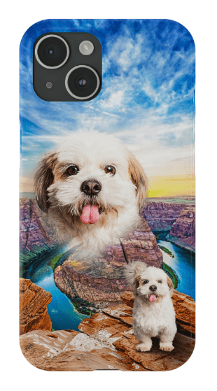 Fundas para móviles personalizadas para mascotas &#39;Majestic Canyon&#39;