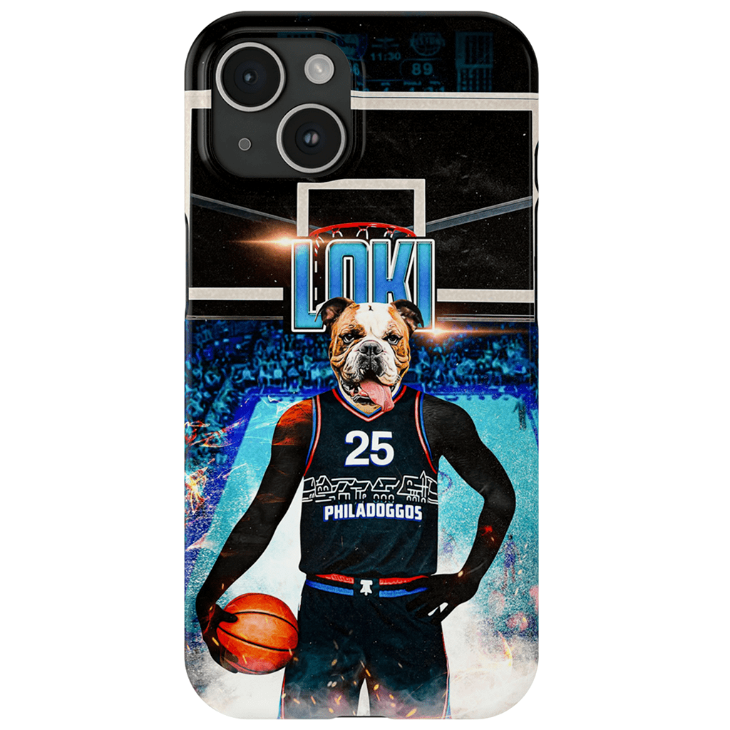 Funda para teléfono personalizada &#39;Philadoggos 76ers&#39;