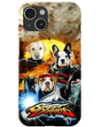 'Street Doggos' Funda personalizada para teléfono con 3 mascotas