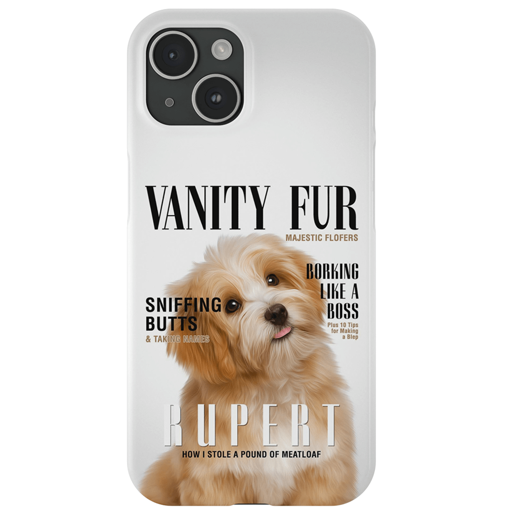 Funda para teléfono personalizada &#39;Vanity Fur&#39;