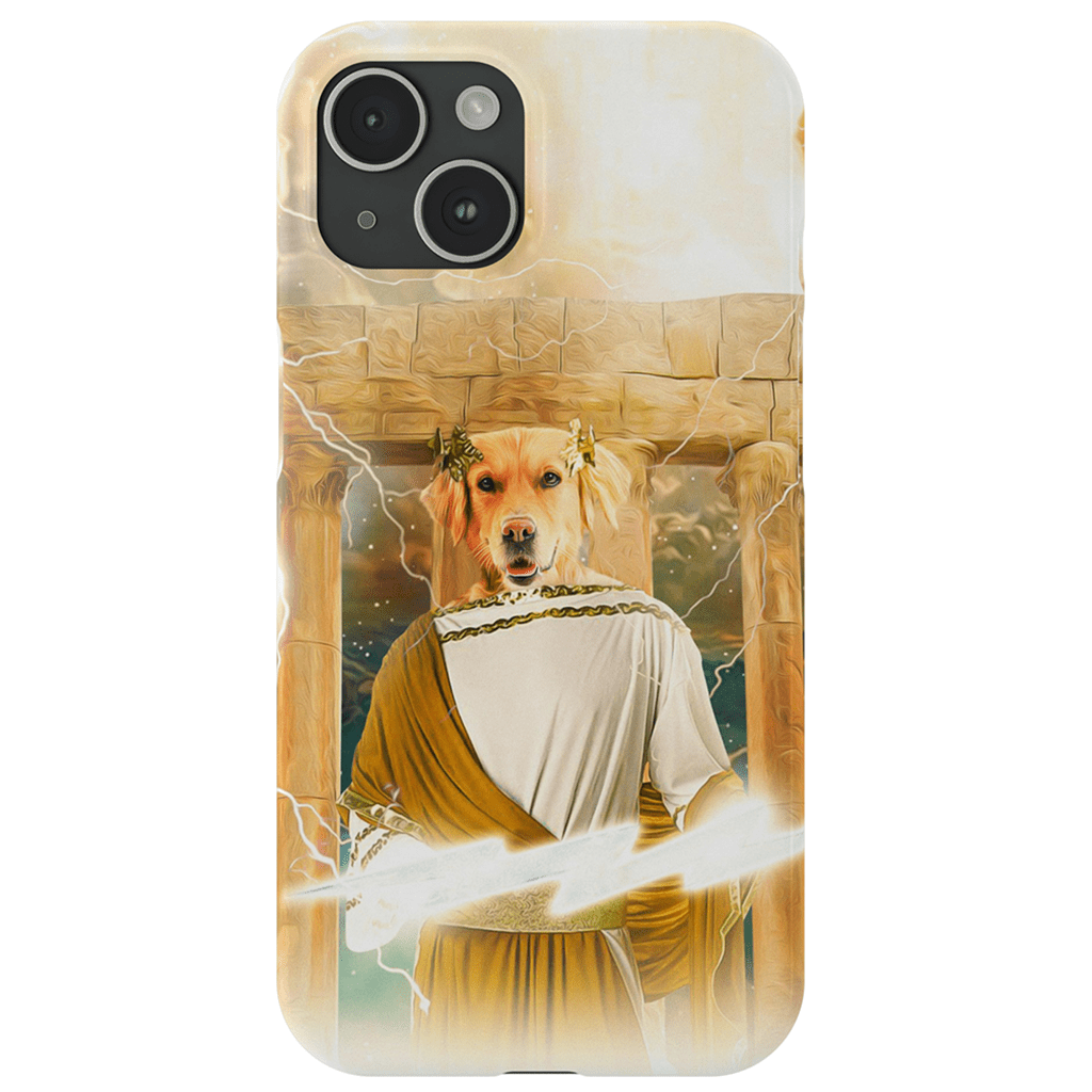 Funda para móvil personalizada &#39;Zeus Doggo&#39;