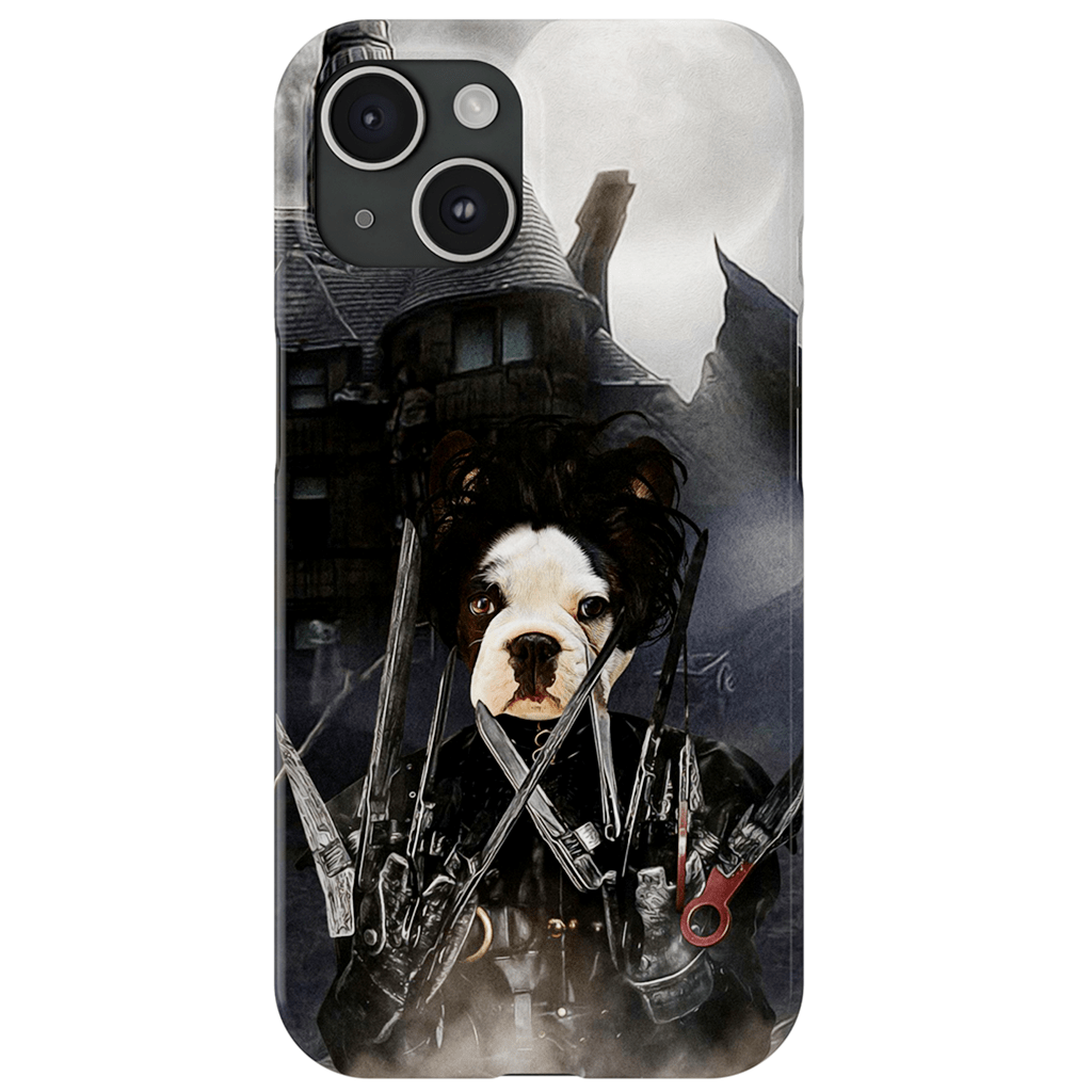 Funda para teléfono personalizada &#39;Edward Scissorpaws&#39;